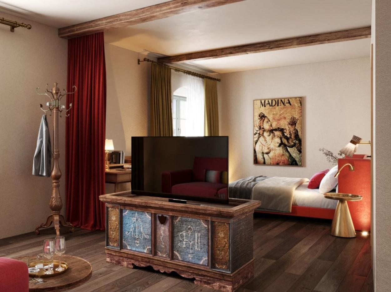 Langenmantel Historic Suites Tramin an der Weinstraße Exterior foto