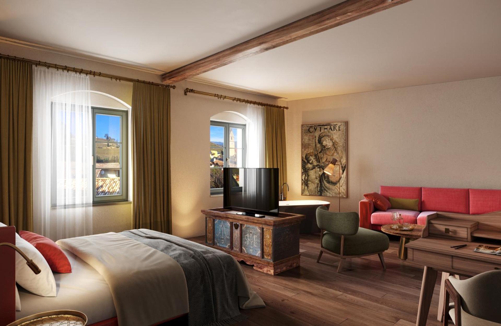 Langenmantel Historic Suites Tramin an der Weinstraße Exterior foto
